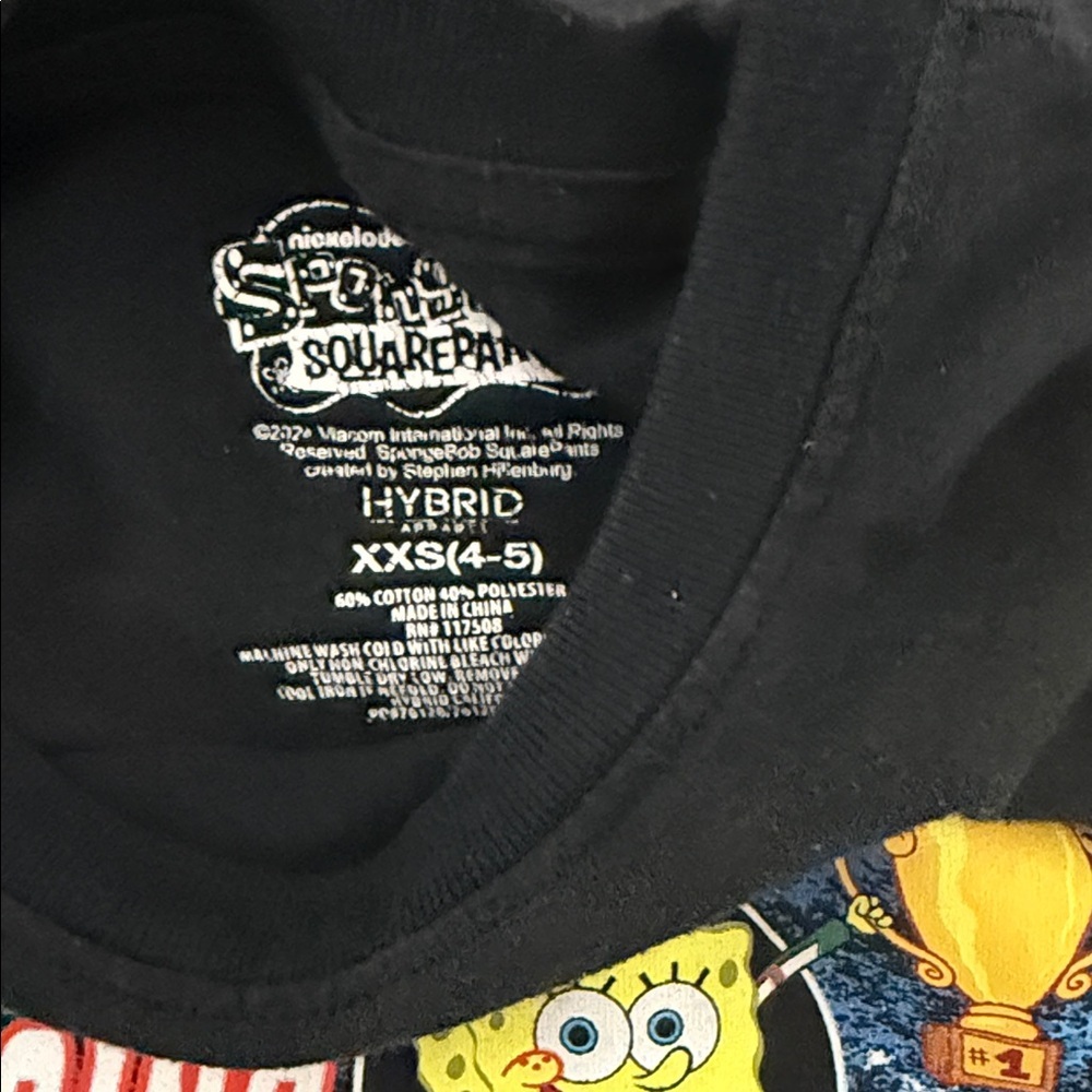 SpongeBob SquarePants Racing T-Shirt - Picture 2 of 2
